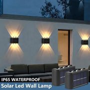 Habicare SS Solar Wall Lamp (different colours available) Solar Wall Lamp (different colours available)