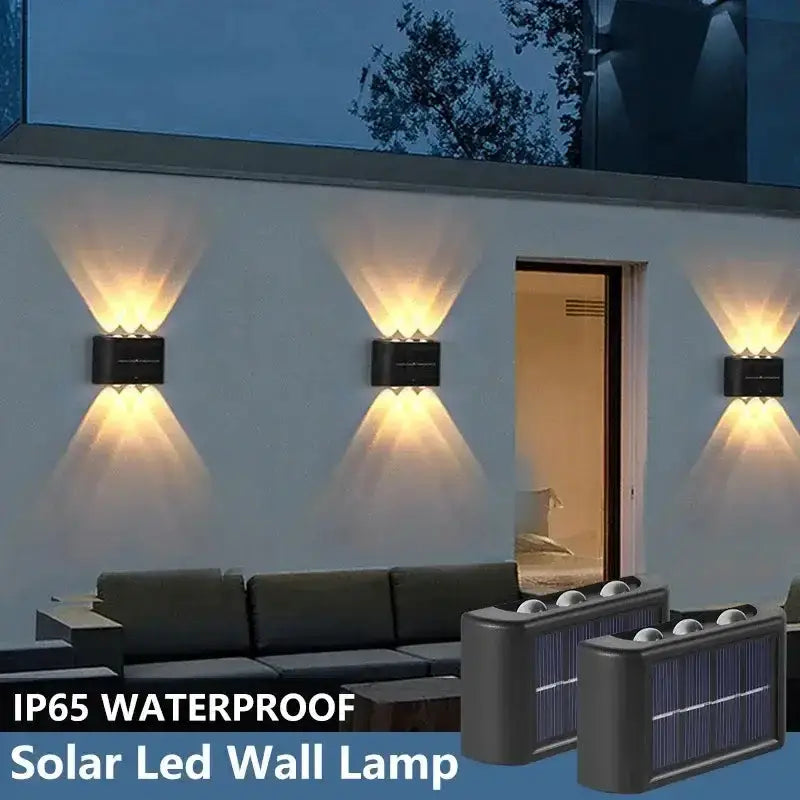 Habicare SS Solar Wall Lamp (different colours available) Solar Wall Lamp (different colours available)