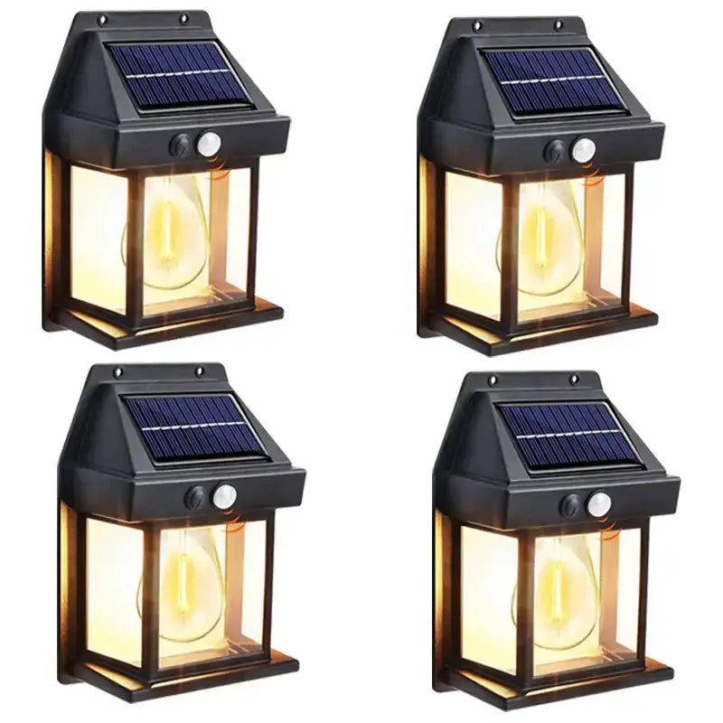 Solar Waterproof Outdoor LED Wall Light with Motion Sensor – view 12