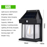 Solar Waterproof Outdoor LED Wall Light with Motion Sensor – view 6