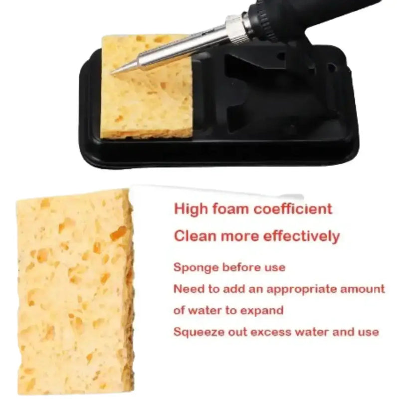 Habicare HBC Soldering Iron Tip Cleaning Ball & Sponge Habicare Soldering Tip Cleaning Kit