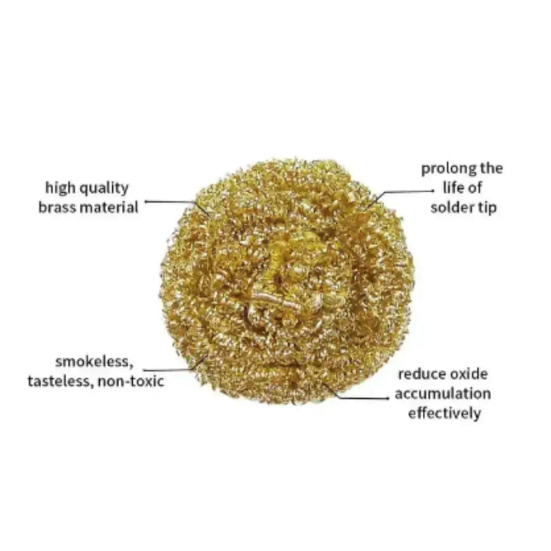 Habicare HBC Soldering Iron Tip Cleaning Ball & Sponge Habicare Soldering Tip Cleaning Kit