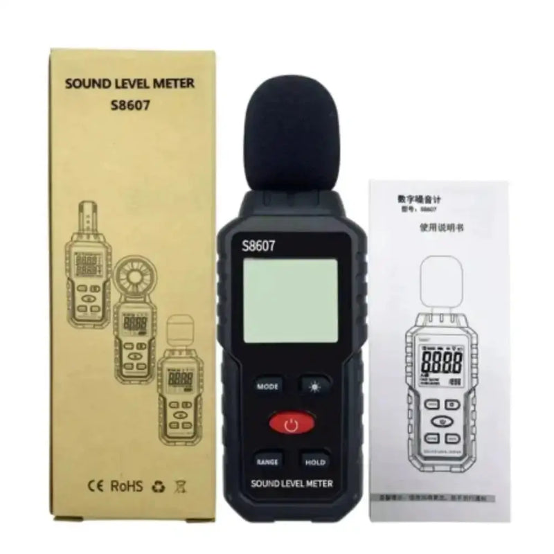Habicare HBC Sound Level Meter Habicare S8607 Digital Sound Level Meter 30-130dB