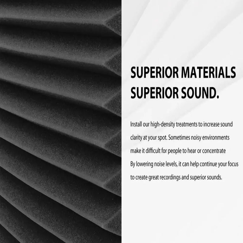 Soundproofing Foam Panels (12-Pack) (8 colours available) – view 7