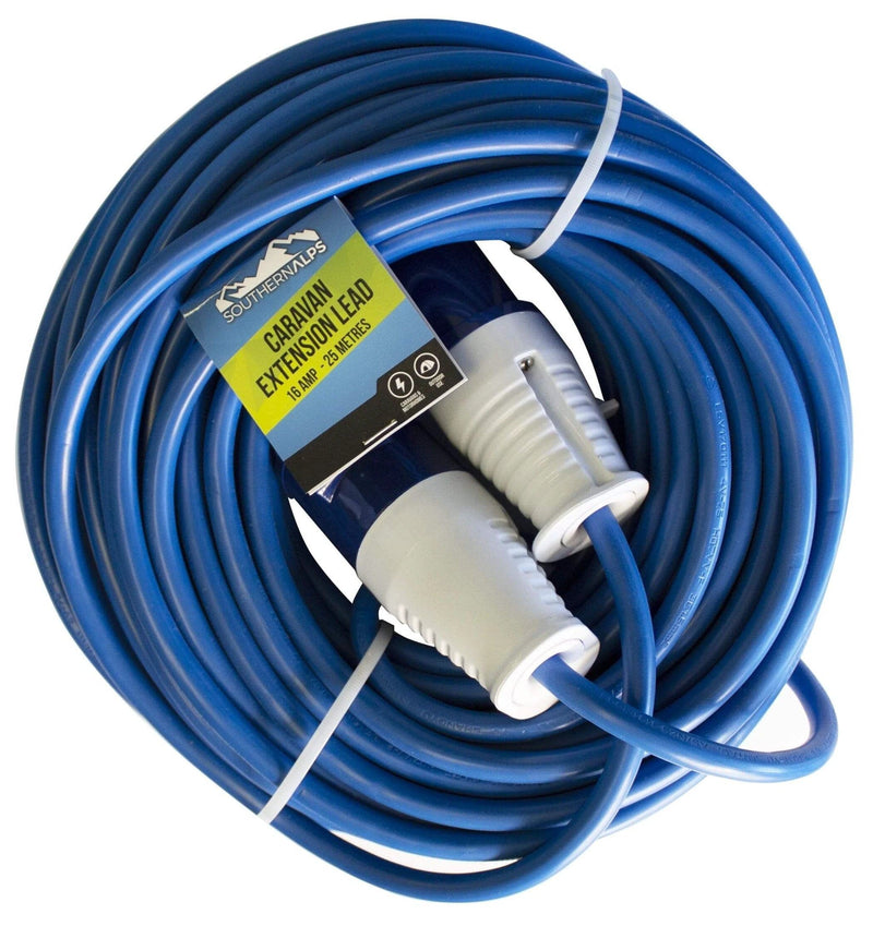 Southern Alps ACCESSORIES Southern Alps Caravan Extension Lead - 25m Caravan Extension Lead Southern Alps 25m Heavy Duty