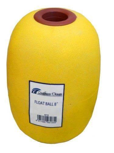 Southern Ocean General 8inch Southern Ocean Poly Oval Float Southern Ocean Poly Oval Float 8inch for Fishing