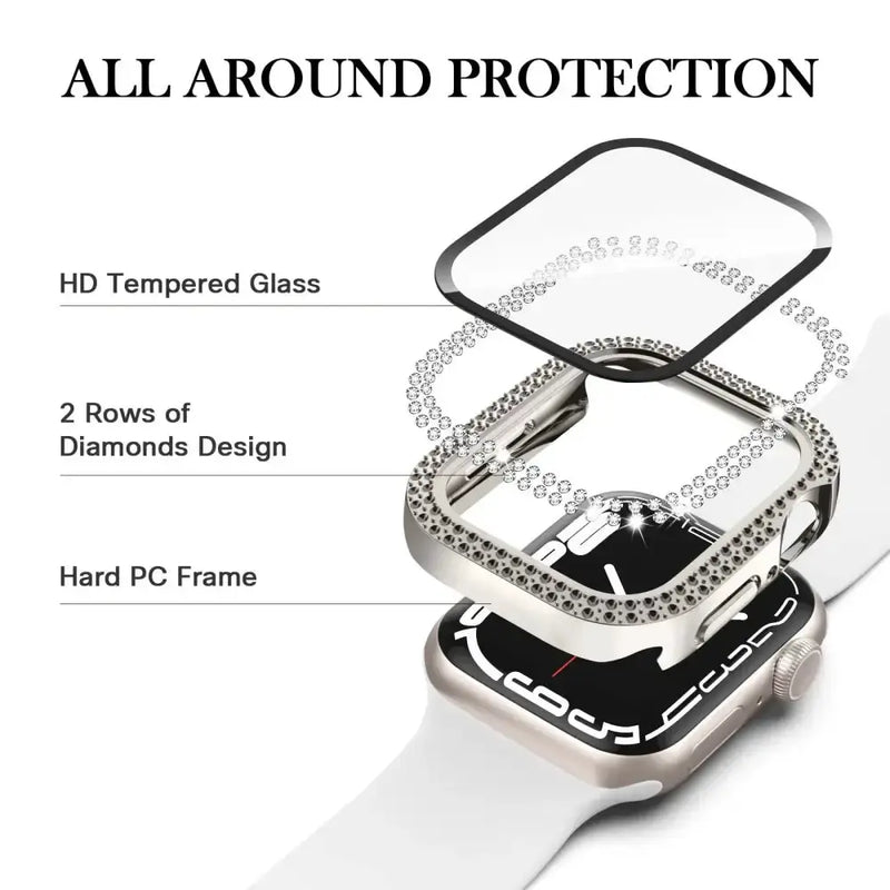 Sparkle Protective Case for the Apple Watch SE (44mm) Series – view 3