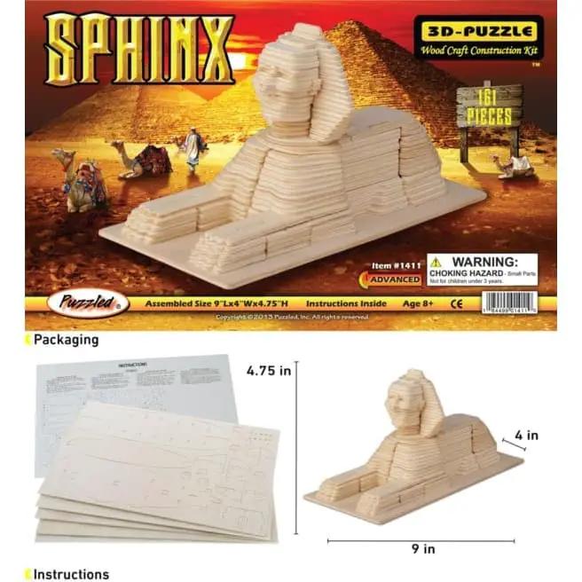 9eight5 3D Puzzle Sphinx Sphinx