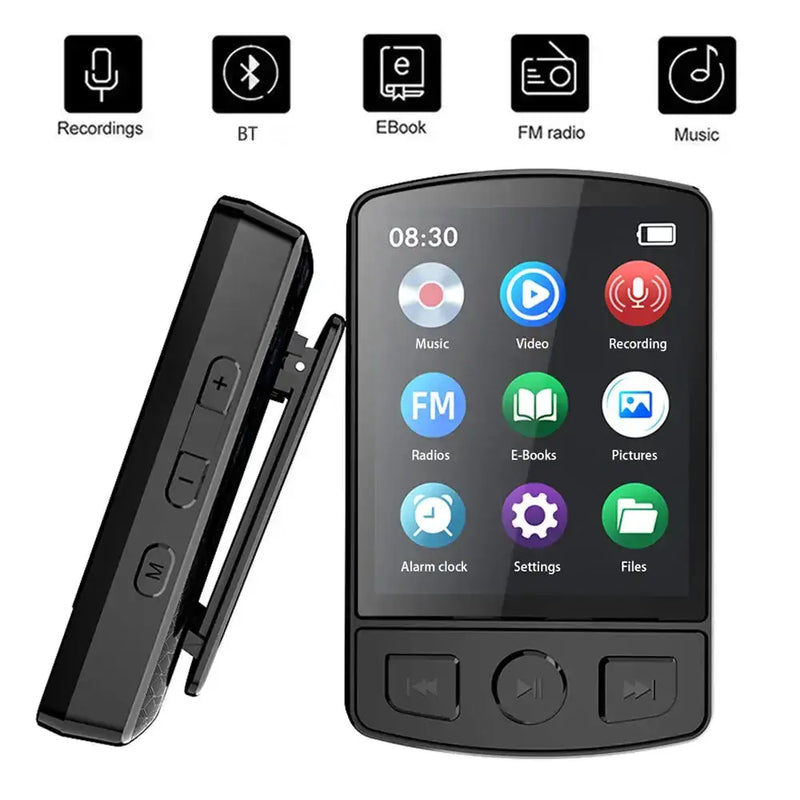 Habicare SS Sports Clip MP3 Player with Recording Sports Clip MP3 Player with Recording