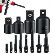 12Pc Drill Socket Adapter Set Impact Nut Driver Hex Extension Bit 1/4" 3/8" 1/2" – view 1