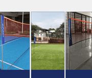 salelink.co.nz Unbranded Portable Badminton Net Set 4.1m + Balls Portable Badminton Net Set 4.1m + Balls | Action Outdoors NZ