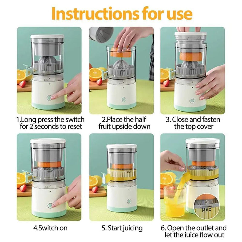 Electric Citrus Juicer Orange Lemon Juice Fruit Squeezer Press Machine Extractor – view 2