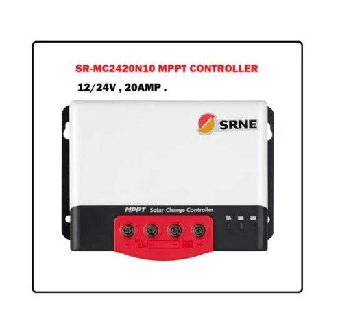 SRNE MPPT Solar Controller 20A For Off-Grid RV Marine Systems With Overheat Protection