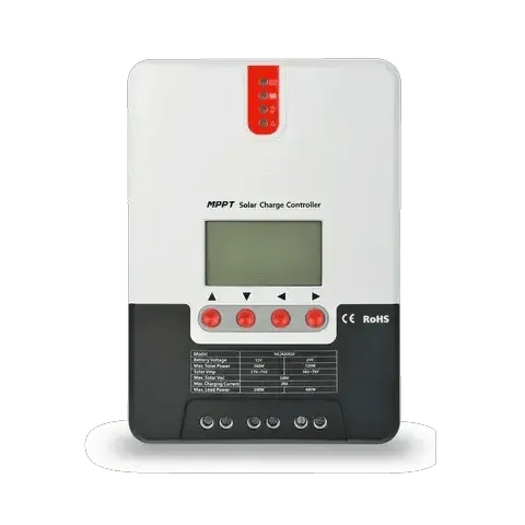 SRNE MPPT Solar Controller 30A For 12V 24V Batteries - Efficient Charging, Battery Protection, Off-Grid RVs