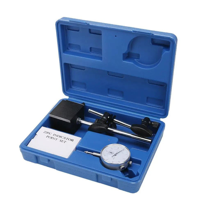 Dial Indicator Gauge Magnetic Base 0-10mm 60KG 22 Indicator Point Set – view 8