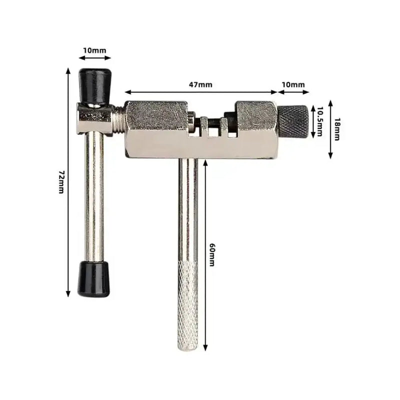 Habicare Stainless Steel Bicycle Chain Breaker & Splitter Tool Stainless Steel Bicycle Chain Breaker & Splitter Tool