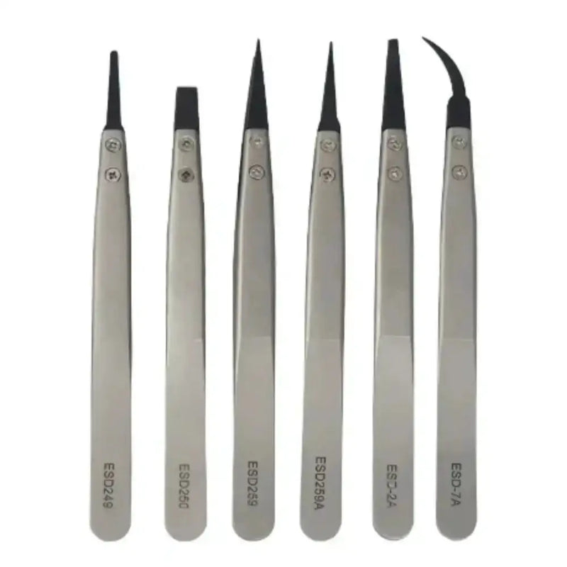 Habicare HBC Stainless Steel & Plastic Tweezers Set Stainless Steel & Plastic Tweezers Set