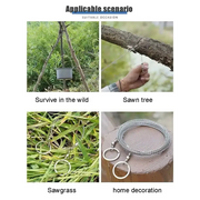 Habicare SS Stainless Steel Wire Saw Habicare Portable Survival Wire Saw