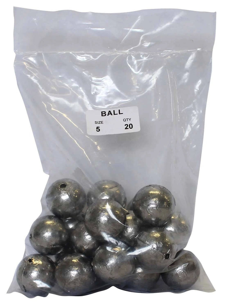 starfish Ball Sinkers Ball Sinker Bulk Pack 5oz (20 per pack) Starfish Ball Sinker Bulk Pack 5oz 20 Per Pack