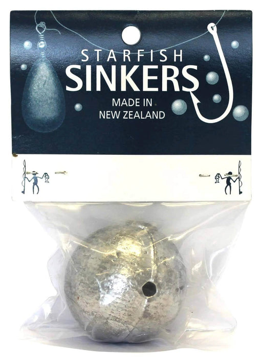 Starfish Ball Sinker 10oz Packet For Running Rigs Keeps Bait Near Bottom Premium Ideal For Bottom Fishing Enthusiasts