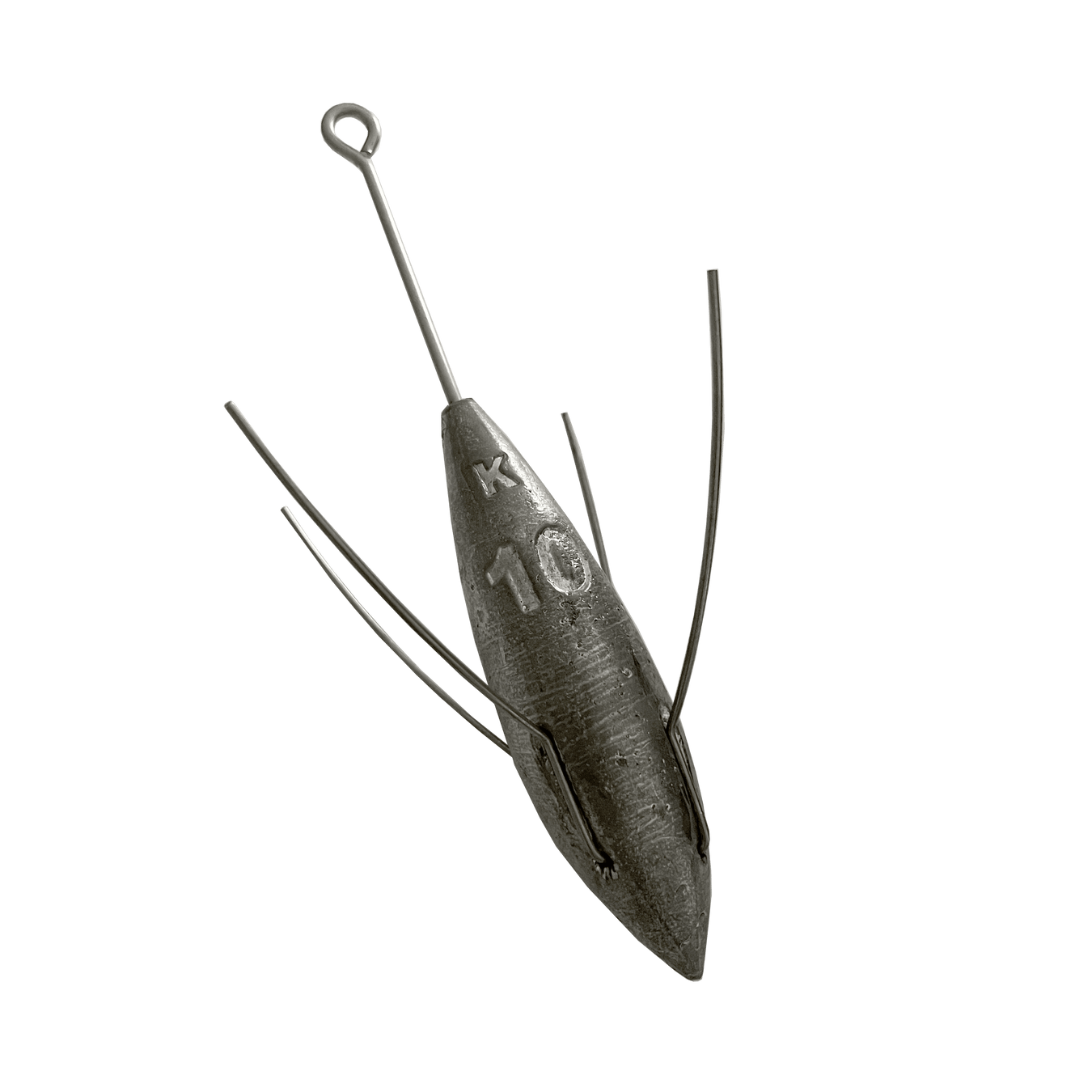 Breakaway Drone Sinker Bulk Pack 10oz (6 per pack) with high-tensile wire for drone fishing.