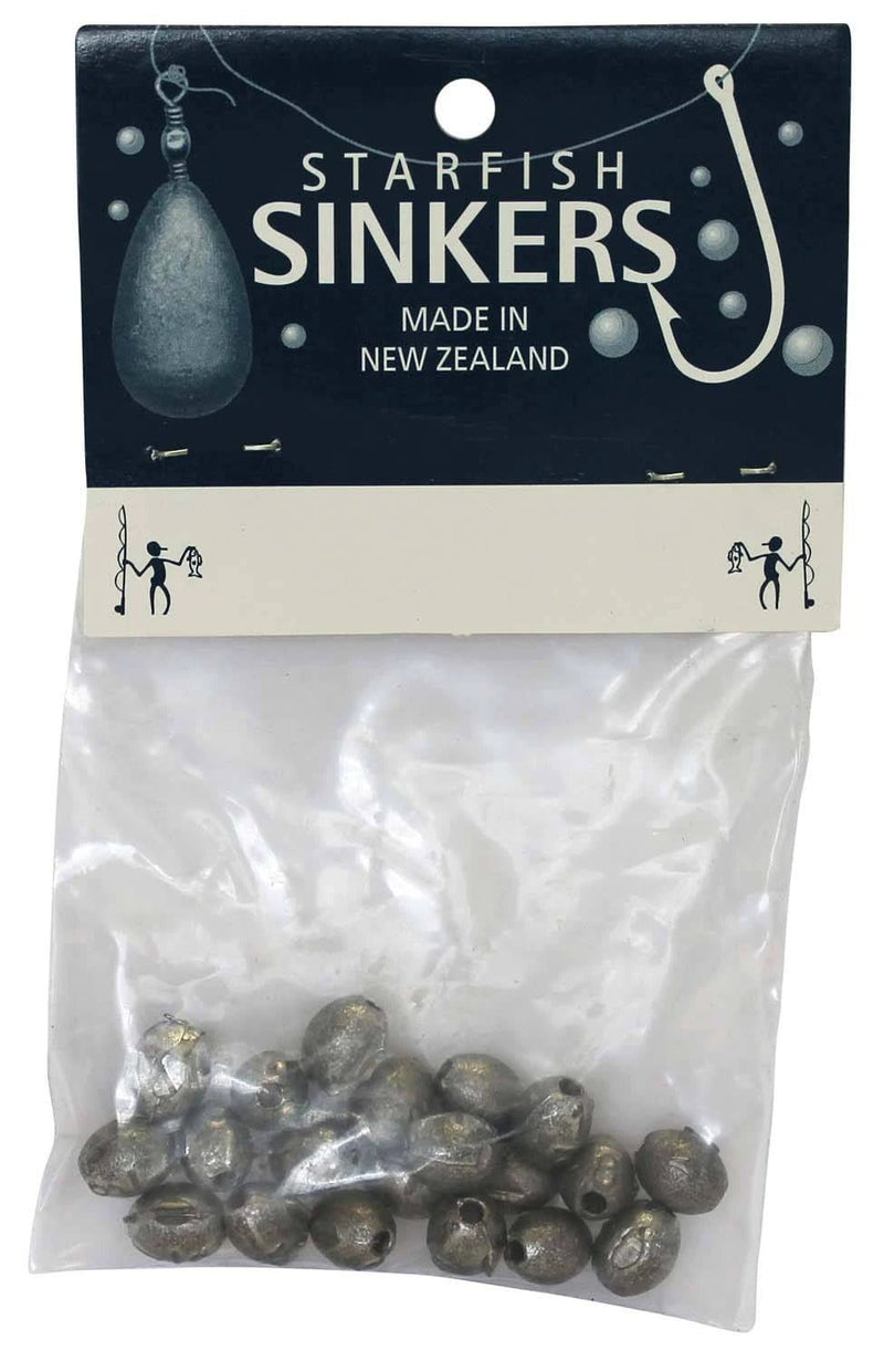starfish Egg Sinkers Starfish Egg Sinker Packet 1/8oz (20 per pack) Starfish Egg Sinker Packet 1 8oz 20 Pack