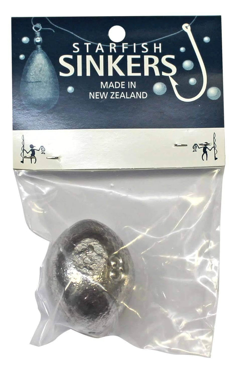 starfish Egg Sinkers Starfish Egg Sinker Packet 8oz (1 per pack) Starfish Egg Sinker Packet 8oz for Light Rigs