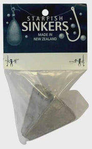 starfish General Starfish Pyramid Sinker Packet 10oz (1 per pack) Starfish Pyramid Sinker 10oz for Surfcasting