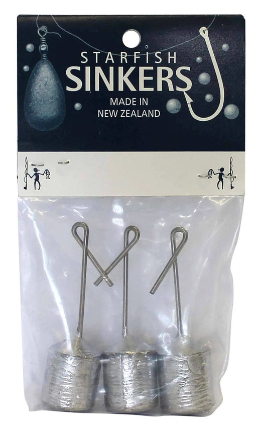 Starfish Long Line Sinker Packet 2oz (3 per pack)