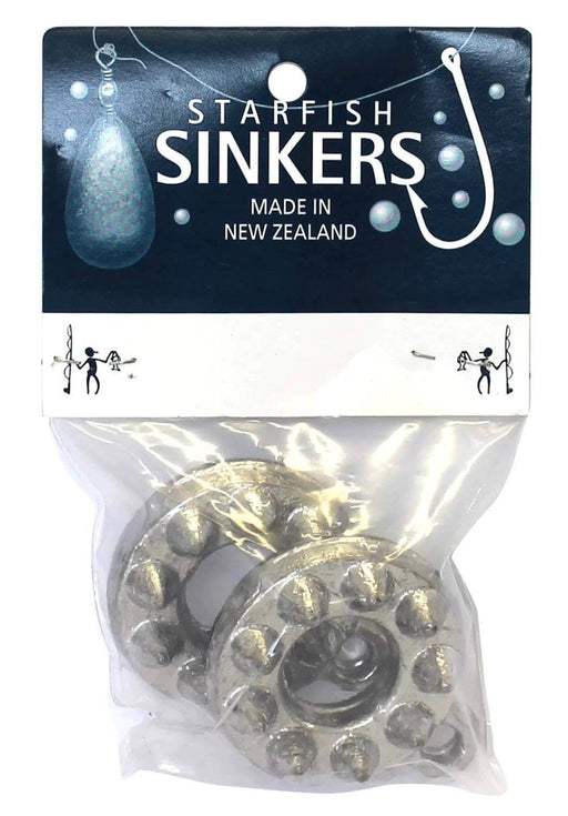 starfish Other Sinkers Starfish Sandgrip Sinker Packet 4oz (2 per pack) Starfish Sandgrip Sinker Packet 4oz 2 Pack