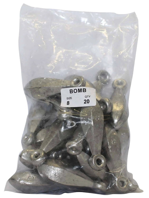 Reef Sinker Bulk Pack 8oz Starfish Fishing Sinkers For Deep Water Reef Anglers 20 Count