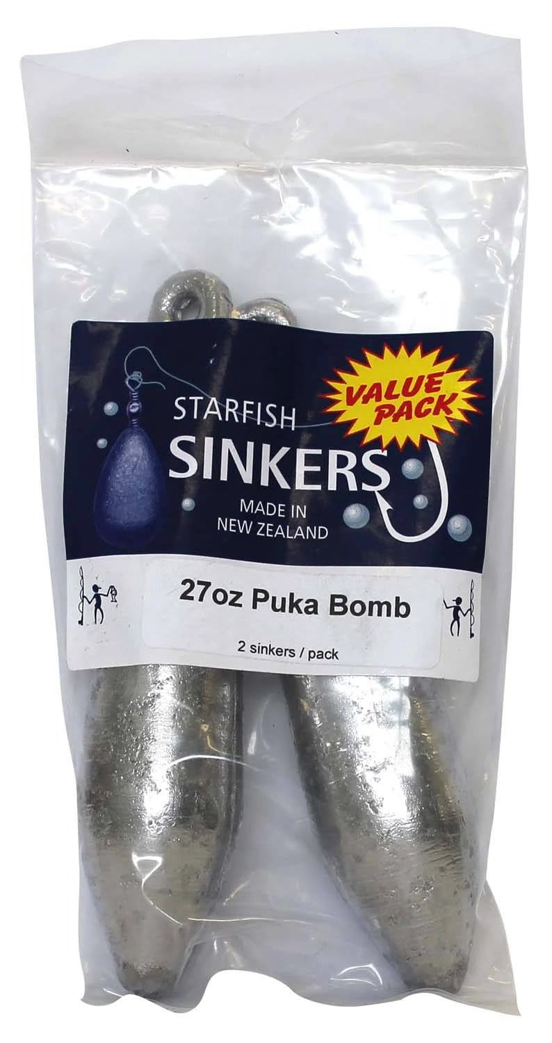 starfish Reef Sinkers Starfish Puka Reef Sinker Value Pack 27oz (2 per pack) Starfish Puka Reef Sinker 27oz Value Pack