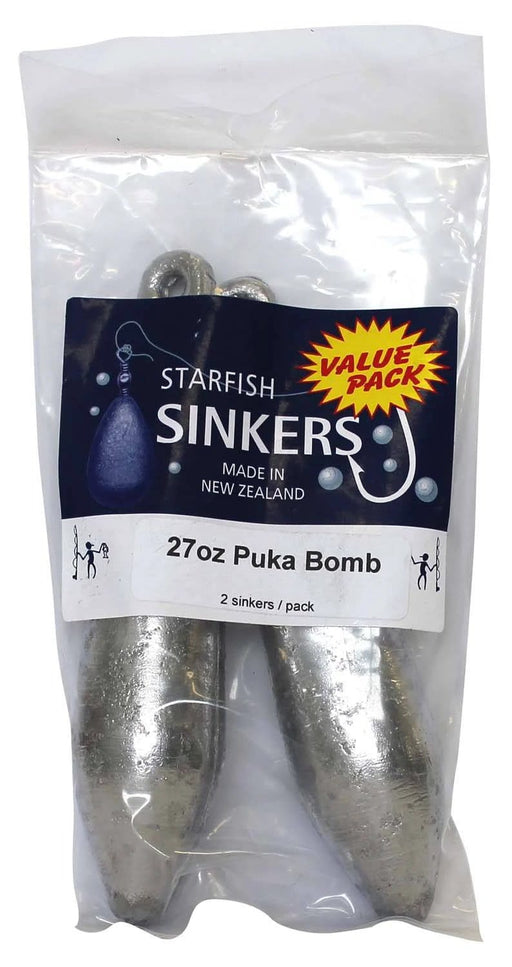 starfish Reef Sinkers Starfish Puka Reef Sinker Value Pack 27oz (2 per pack) Starfish Puka Reef Sinker 27oz Value Pack