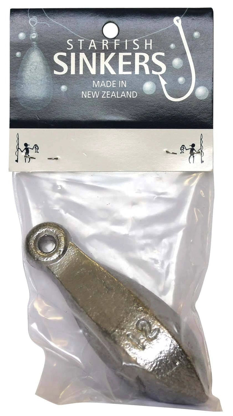 starfish Reef Sinkers Starfish Reef Sinker Packet 12oz (1 per pack) Starfish Reef Sinker 12oz Packet for Reef Fishing