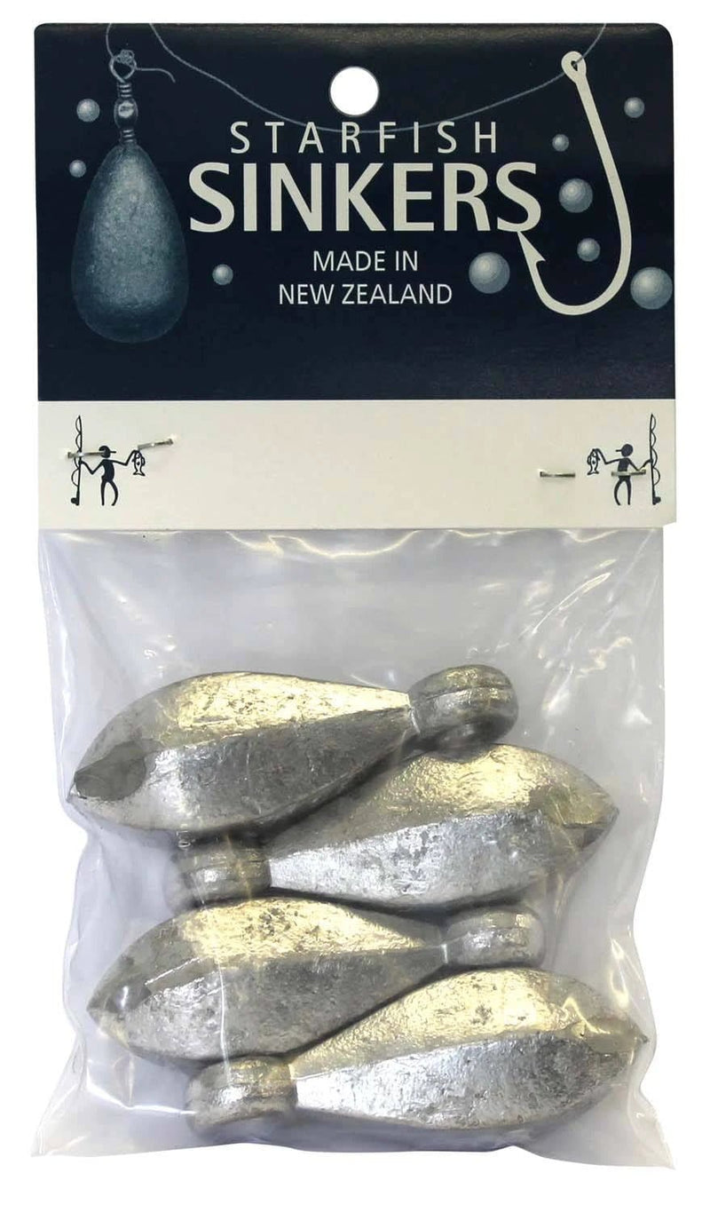 starfish Reef Sinkers Starfish Reef Sinker Packet 3oz (4 per pack) Starfish Reef Sinker Packet 3oz 4 Pack For Fishermen