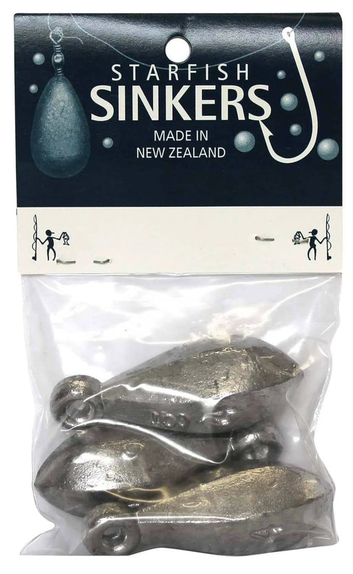 starfish Reef Sinkers Starfish Reef Sinker Packet 4oz (3 per pack) Starfish Reef Sinker Packet 4oz Precision Sinkers