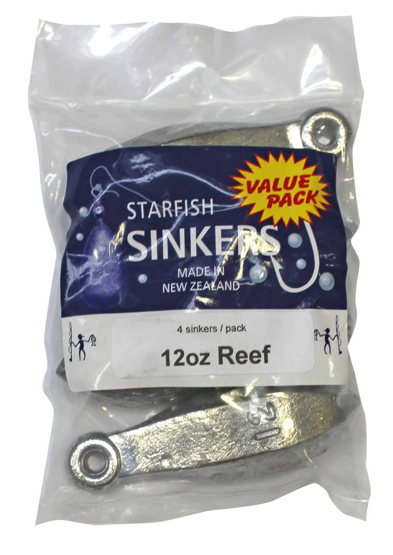 starfish Reef Sinkers Starfish Reef Sinker Value Pack 12oz (4 per pack) Starfish Reef Sinker Value Pack 12oz Four Sinkers