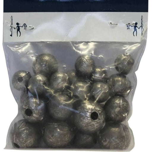 Starfish Mixed Ball Sinkers Packet For Sinker Rigs Keeps Bait Near Bottom For Freshwater And Saltwater