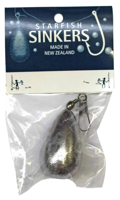 starfish Snap On Sinkers Starfish Clipon Sinker Packet 10oz (1 per pack) Starfish Clipon Sinker 10oz Packet Fishing Weight