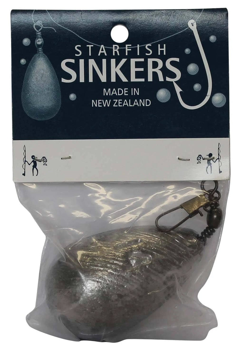 starfish Snap On Sinkers Starfish Clipon Sinker Packet 14oz (1 per pack) Starfish Clipon Sinker 14oz Depth Control Pack