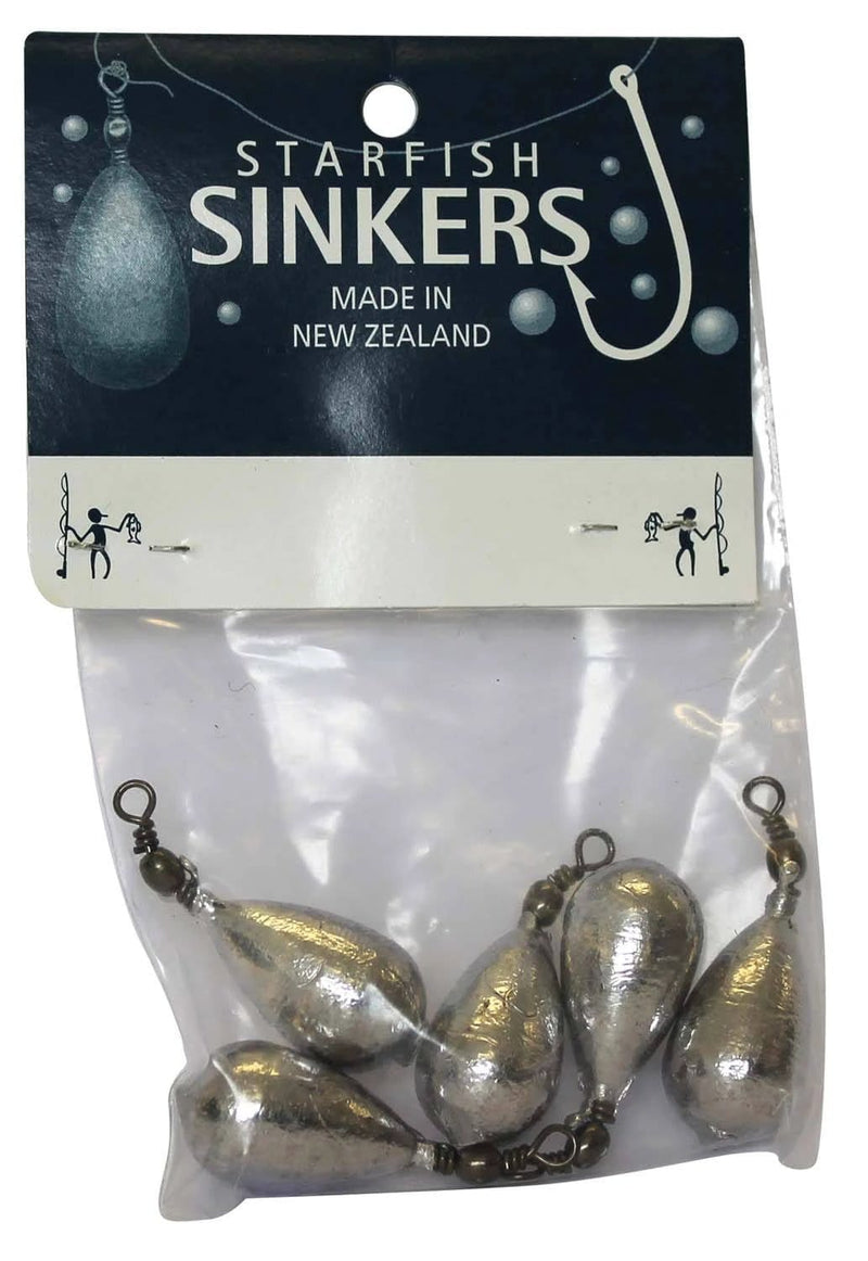 starfish Snap On Sinkers Starfish Clipon Sinker Packet 1oz (5 per pack) Starfish Clipon Sinker Packet 1oz (5 per pack) | NZ