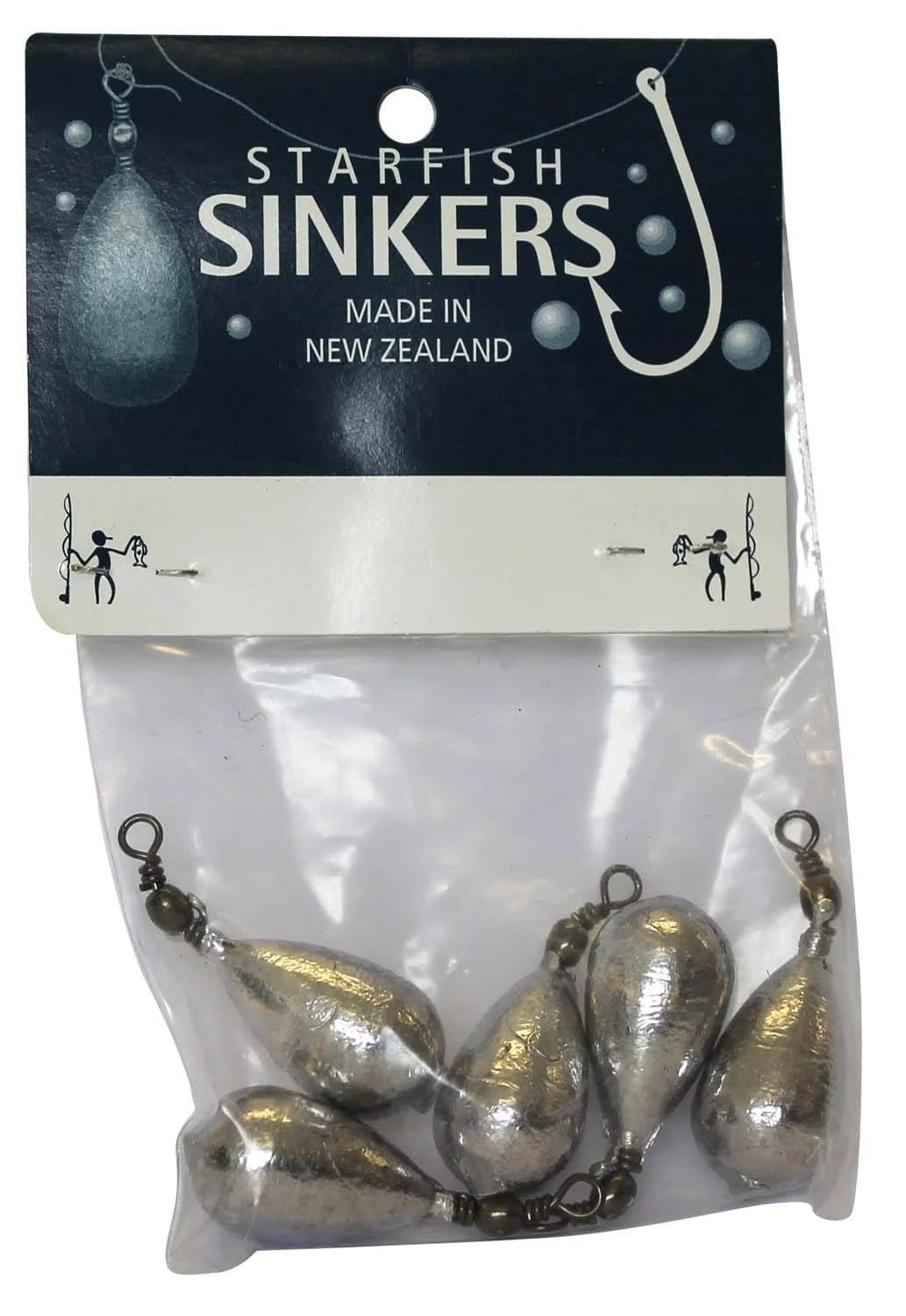 starfish Snap On Sinkers Starfish Clipon Sinker Packet 1oz (5 per pack) Starfish Clipon Sinker Packet 1oz (5 per pack) | NZ