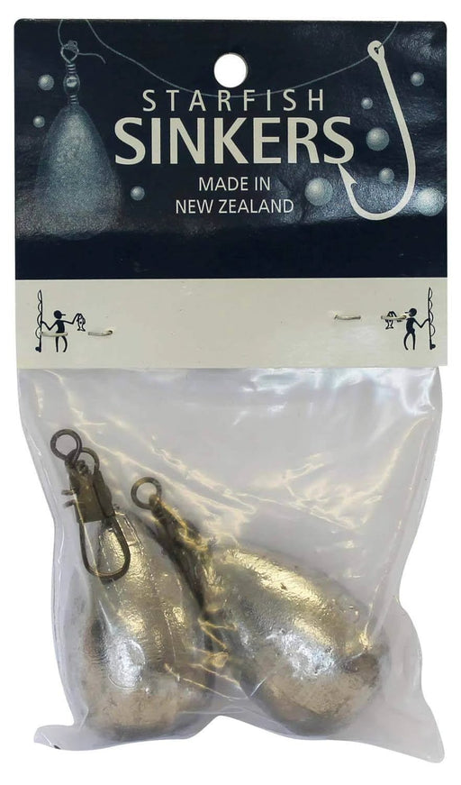 starfish Snap On Sinkers Starfish Clipon Sinker Packet 5oz (2 per pack) Starfish Clipon Sinker 5oz Two Pack For Trolling