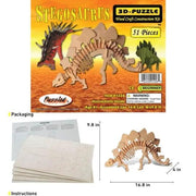 9eight5 3D Puzzle Stegosaurus (large) Stegosaurus (large)
