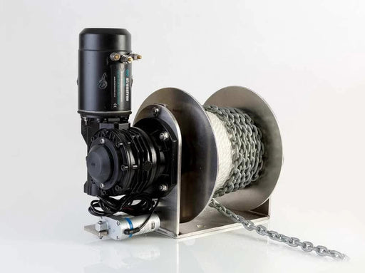 StressFree Maxi Drum Winch Free Fall For 7m Boats Effortless Anchoring By StressFree Marine