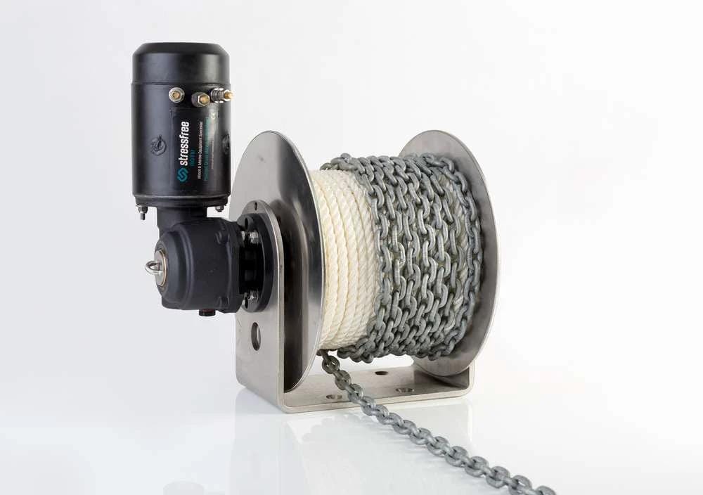 Anchor Winch Midi StressFree Marine Compact Electric Windlass For Small Boats And Yachts