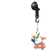 Habicare Heavy-Duty Car Suction Cup Anchor with Hook & Carabiner Heavy-Duty Car Suction Cup Anchor with Hook & Carabiner