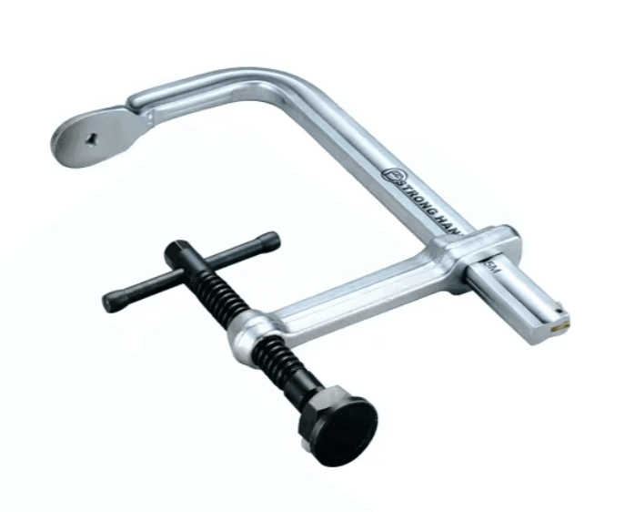 Strong Hand Utility F Clamp Heavy Duty Workholding For Quick Secure Setups Ideal For Workshop Pros