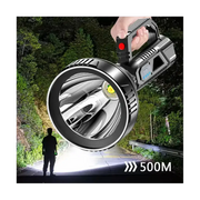 Habicare HBC Rechargeable LED Flashlight Habicare High-Power Waterproof LED Flashlight