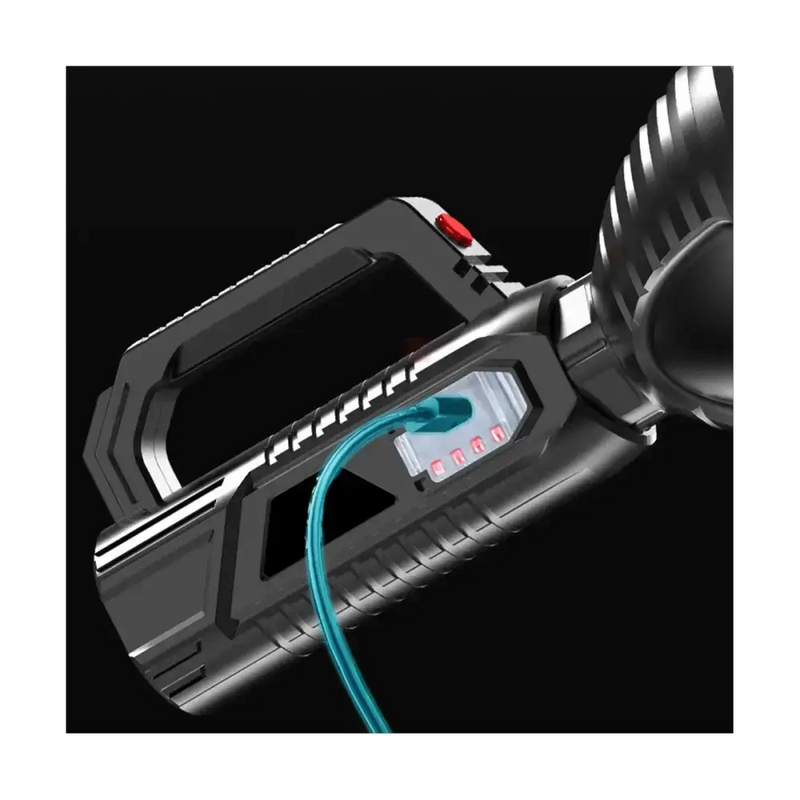 Habicare HBC Rechargeable LED Flashlight Habicare High-Power Waterproof LED Flashlight